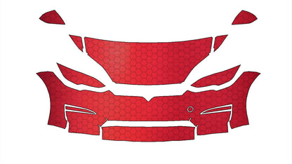 Tesla Model S (2023–2025) Front Paint Protection Film Kit | Pre-Cut PPF
