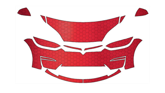 Full Front Paint Protection Film for Tesla Model X (2023–2025)