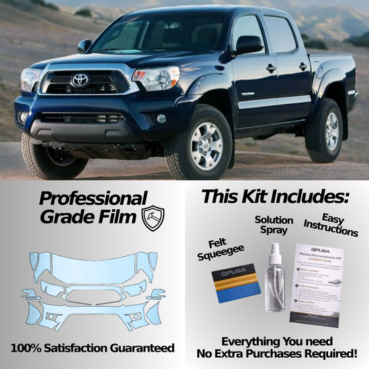 Full Front Paint Protection Film for Toyota Tacoma (2012–2015)