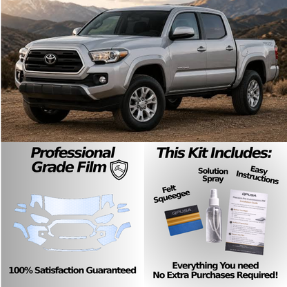 Full Front Paint Protection Film for Toyota Tacoma (2016–2023)