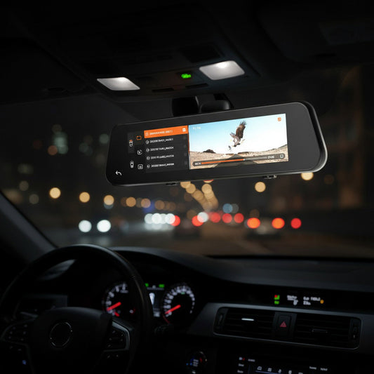 WOLFBOX G900 Pro — 4K+2.5K Mirror Dash Cam