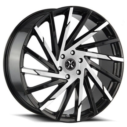 X02 Gloss Black Machined
