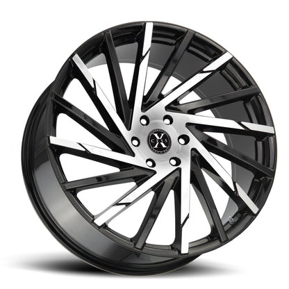 X02 Gloss Black Machined