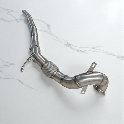 Racing Downpipe For Audi 8V S3 & A3 2.0T AWD (Catless & Catted)